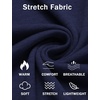 image:imageCOOFANDY Mens Sleeveless Sweater Vest Lightweight VNeck Cotton Vest PulloverStripes Navy Blue