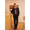 image:imageCOOFANDY Mens Sleeveless V Neck Pullover Sweater Slim Fit Casual Argyle Vest SweatersGz981 Red and White Plaid