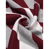image:imageCOOFANDY Mens Sleeveless V Neck Pullover Sweater Slim Fit Casual Argyle Vest SweatersWine Red