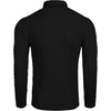 image:imageCOOFANDY Mens Slim Fit Turtleneck Sweater Casual Knitted Twisted Pullover Solid SweatersAblack