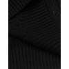 image:imageCOOFANDY Mens Slim Fit Turtleneck Sweater Casual Knitted Twisted Pullover Solid SweatersAblack