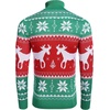 image:imageCOOFANDY Mens Slim Fit Turtleneck Sweater Casual Knitted Twisted Pullover Solid SweatersChristmas Green