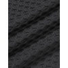 image:imageCOOFANDY Mens Slim Fit Turtleneck Sweater Casual Knitted Twisted Pullover Solid SweatersDark Gray