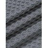 image:imageCOOFANDY Mens Slim Fit Turtleneck Sweater Casual Knitted Twisted Pullover Solid SweatersGray