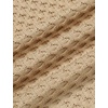 image:imageCOOFANDY Mens Slim Fit Turtleneck Sweater Casual Knitted Twisted Pullover Solid SweatersKhaki