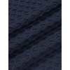 image:imageCOOFANDY Mens Slim Fit Turtleneck Sweater Casual Knitted Twisted Pullover Solid SweatersNave Blue