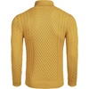 image:imageCOOFANDY Mens Slim Fit Turtleneck Sweater Casual Knitted Twisted Pullover Solid SweatersYellow