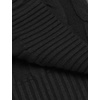 image:imageCOOFANDY Mens Slim Fit Turtleneck Sweater Casual Twisted Knitted Pullover Sweaters01black
