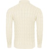 image:imageCOOFANDY Mens Slim Fit Turtleneck Sweater Casual Twisted Knitted Pullover SweatersApricot