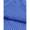 image:imageCOOFANDY Mens Slim Fit Turtleneck Sweater Casual Twisted Knitted Pullover SweatersBlue