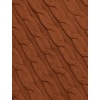 image:imageCOOFANDY Mens Slim Fit Turtleneck Sweater Casual Twisted Knitted Pullover SweatersBrown