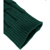 image:imageCOOFANDY Mens Slim Fit Turtleneck Sweater Casual Twisted Knitted Pullover SweatersGreen