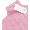 image:imageCOOFANDY Mens Slim Fit Turtleneck Sweater Casual Twisted Knitted Pullover SweatersLight Pink