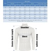 image:imageCOOFANDY Mens Slim Fit Turtleneck Sweater Casual Twisted Knitted Pullover SweatersRed