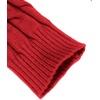 image:imageCOOFANDY Mens Slim Fit Turtleneck Sweater Casual Twisted Knitted Pullover SweatersRed