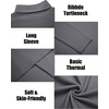 image:imageCOOFANDY Mens Slim Fit Turtleneck Sweater Long Sleeve Ribbed Turtle Neck Casual Lightweight Basic Pullover SweatersDark Gray