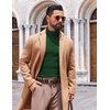 image:imageCOOFANDY Mens Slim Fit Turtleneck Sweater Long Sleeve Ribbed Turtle Neck Casual Lightweight Basic Pullover SweatersDark Green