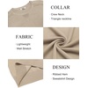 image:imageCOOFANDY Mens Sweater Crewneck Pullover Long Sleeve Lightweight Sweater Plain Knit Silm FitKhaki