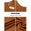 image:imageCOOFANDY Mens Sweater Vest Cable Knitted V Neck Slim Fit Sleeveless Pullover SweaterCaramel
