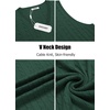 image:imageCOOFANDY Mens Sweater Vest Cable Knitted V Neck Slim Fit Sleeveless Pullover SweaterGreen