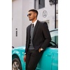 image:imageCOOFANDY Mens Sweater Vest V Neck Sleeveless Sweater Casual Knitted Vests  Regular Fit Lightweight Stretch Soft Business Casual Matching Fall Winter Fashion Classic Design Durable WrinkleFreeGrey