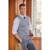 image:imageCOOFANDY Mens Sweater Vest V Neck Slim Fit Casual Sleeveless Twisted Knitted Pullover SweaterBlueWhite Twotone Colors