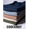 image:imageCOOFANDY Mens Sweaters Polos Long Sleeve V Neck Knit Polo Lightweight Casual Pullover SweaterBrown