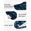 image:imageCOOFANDY Mens Swim Trunks 7 inch Bathing Suit with Mesh Liner Swim Shorts Board Short SwimsuitBlue Leaves on Black