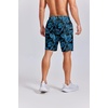 image:imageCOOFANDY Mens Swim Trunks 7 inch Bathing Suit with Mesh Liner Swim Shorts Board Short SwimsuitBlue Leaves on Black
