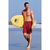 image:imageCOOFANDY Mens Swim Trunks 7 inch Bathing Suit with Mesh Liner Swim Shorts Board Short SwimsuitDark Red