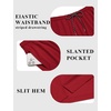 image:imageCOOFANDY Mens Swim Trunks 7 inch Bathing Suit with Mesh Liner Swim Shorts Board Short SwimsuitDark Red