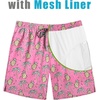 image:imageCOOFANDY Mens Swim Trunks 7 inch Bathing Suit with Mesh Liner Swim Shorts Board Short SwimsuitPineapple Coconut Tree