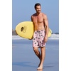 image:imageCOOFANDY Mens Swim Trunks 7 inch Bathing Suit with Mesh Liner Swim Shorts Board Short SwimsuitPink Coconut Tree