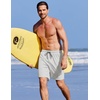 image:imageCOOFANDY Mens Swim Trunks 7 inch Bathing Suit with Mesh Liner Swim Shorts Board Short SwimsuitWhite