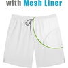 image:imageCOOFANDY Mens Swim Trunks 7 inch Bathing Suit with Mesh Liner Swim Shorts Board Short SwimsuitWhite