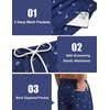image:imageCOOFANDY Mens Swim Trunks with Compression Liner Quick Dry 7 Inch Bathing Suit Beach Short with Zipper PocketsBlue Shark