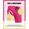 image:imageCOOFANDY Mens Swim Trunks with Compression Liner Quick Dry 7 Inch Bathing Suit Beach Short with Zipper PocketsHot Pink