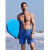 image:imageCOOFANDY Mens Swim Trunks with Compression Liner Quick Dry 7 Inch Bathing Suit Beach Short with Zipper PocketsNordic Blue
