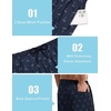 image:imageCOOFANDY Mens Swim Trunks with Compression Liner Quick Dry 7 Inch Bathing Suit Beach Short with Zipper PocketsPalm Night