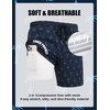 image:imageCOOFANDY Mens Swim Trunks with Compression Liner Quick Dry 7 Inch Bathing Suit Beach Short with Zipper PocketsPalm Night