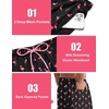 image:imageCOOFANDY Mens Swim Trunks with Compression Liner Quick Dry 7 Inch Bathing Suit Beach Short with Zipper PocketsPink Flamingo