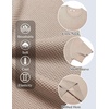image:imageCOOFANDY Mens T Shirts Casual Short Sleeve Crewneck Shirts Solid Textured Knit Pullover TeesKhaki