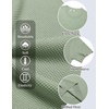 image:imageCOOFANDY Mens T Shirts Casual Short Sleeve Crewneck Shirts Solid Textured Knit Pullover TeesLight Green
