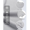 image:imageCOOFANDY Mens T Shirts Casual Short Sleeve Crewneck Shirts Solid Textured Knit Pullover TeesLight Grey
