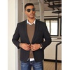 image:imageCOOFANDY Mens V Neck Sweater Lightweight Knitted Pullover SweatersBrown