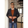 image:imageCOOFANDY Mens V Neck Sweater Lightweight Knitted Pullover SweatersCaramel