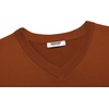 image:imageCOOFANDY Mens V Neck Sweater Lightweight Knitted Pullover SweatersCaramel
