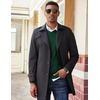 image:imageCOOFANDY Mens V Neck Sweater Lightweight Knitted Pullover SweatersGreen
