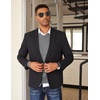 image:imageCOOFANDY Mens V Neck Sweater Lightweight Knitted Pullover SweatersLight Grey