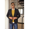 image:imageCOOFANDY Mens V Neck Sweater Lightweight Knitted Pullover SweatersYellow